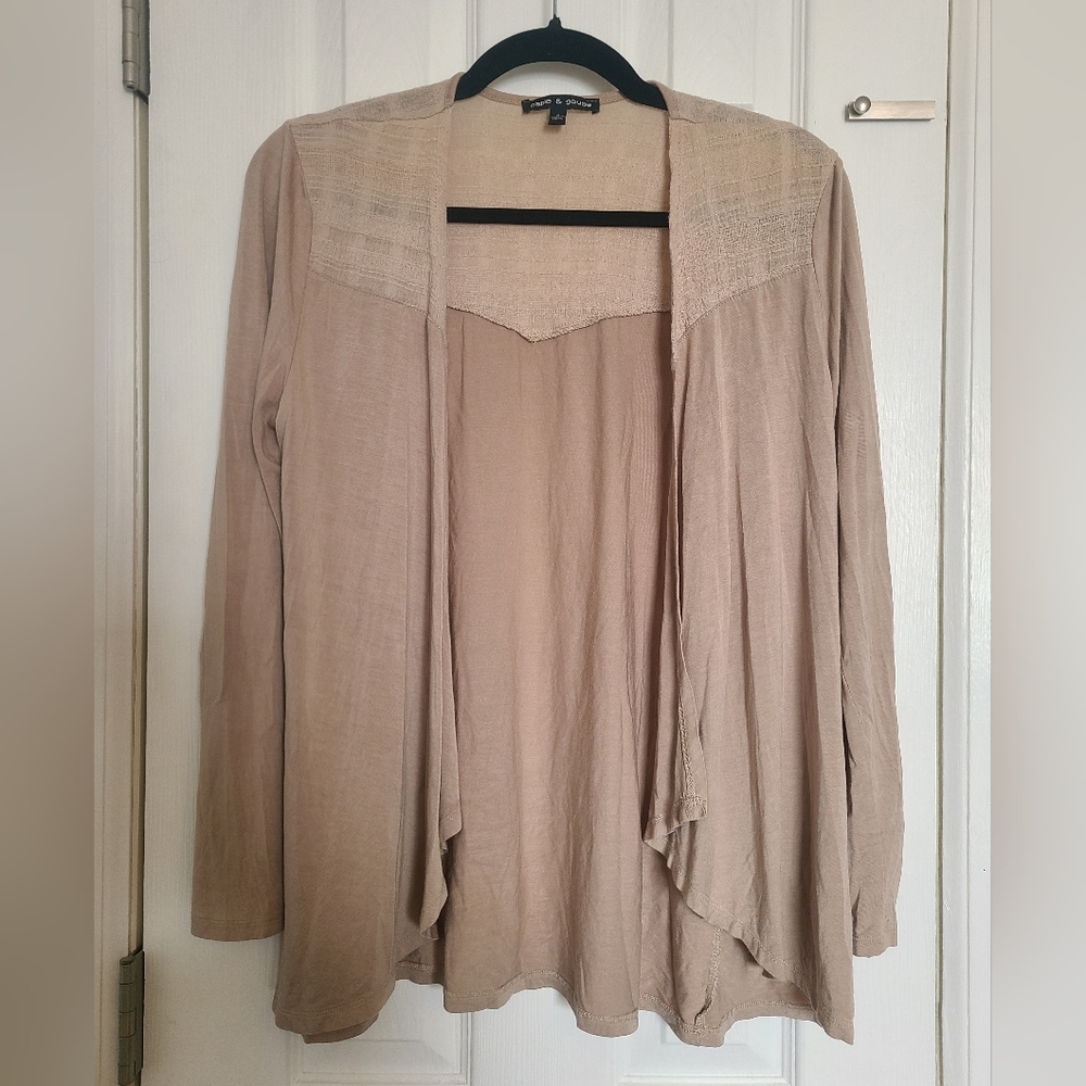 Cable & Gauge lightweight cardigan